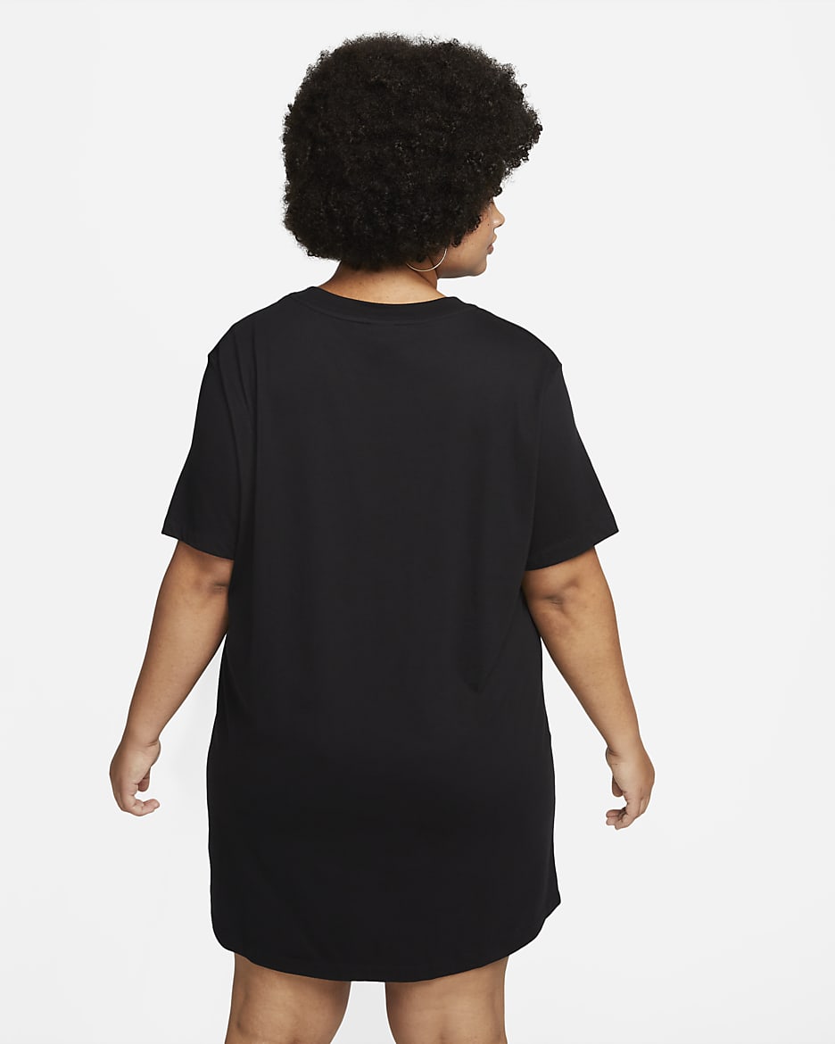 Nike Sportswear Essential Women s Short Sleeve T Shirt Dress Plus Size Nike